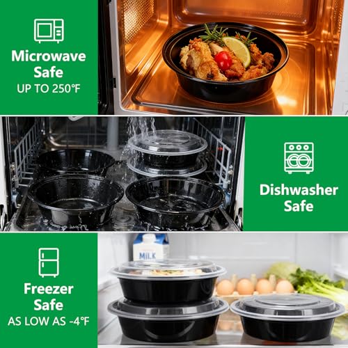 Meal Prep Containers (50 Count)