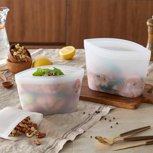 Silicone Bags for Food Storage (5 Count)