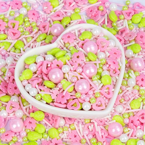 Edible Sprinkles for Cake Decorations (4.6 Ounce)