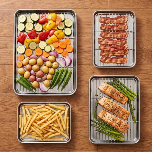 Baking Sheet with Wire Rack Set (5 Count)