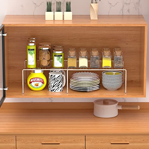 Expandable Metal Rustproof Kitchen Counter & Cabinet Shelf