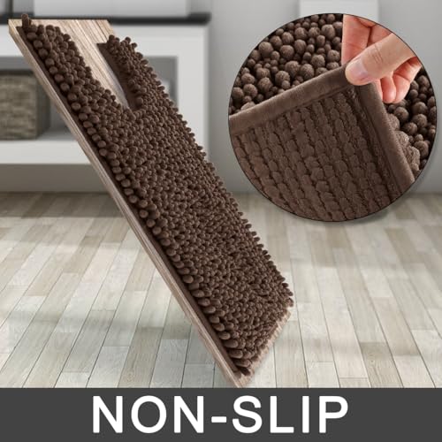 Toilet Rug U Shaped Washable 24x20 Inch