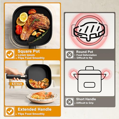 2L Electric Hot Pot with Steamer