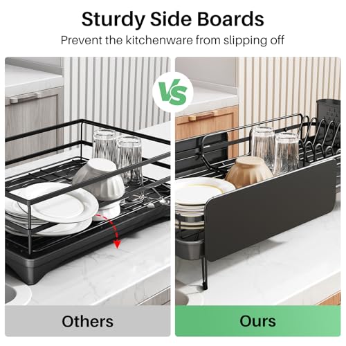 Large Dish Drying Rack for Kitchen Counter