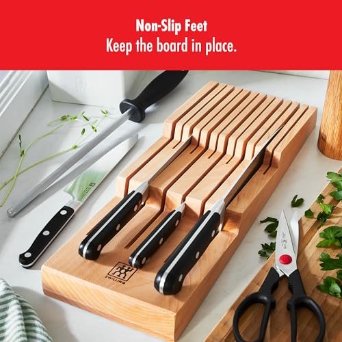 12 Slot In Drawer Knife Block