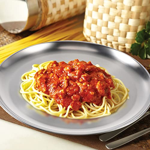 8 Pieces Matte Silver Pizza Pans 16 Inch Bakeware (8 Count)