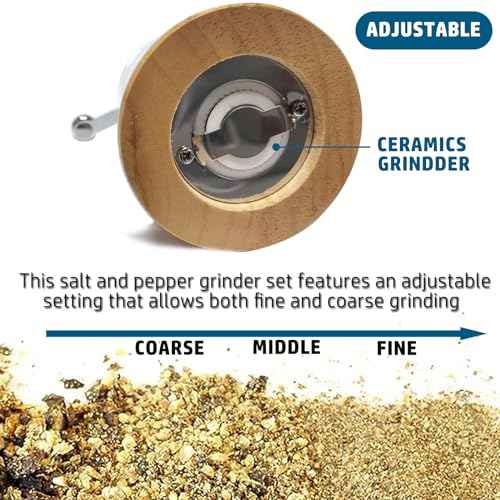 Salt and Pepper Grinder Set