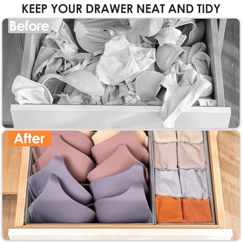 Drawer Organizer Clothes (8 Count)