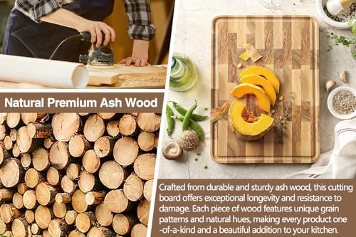 Ash Wood Cutting Board