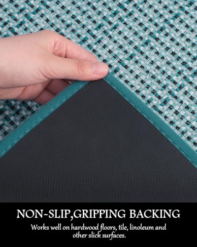 Semicircular Kitchen Mat