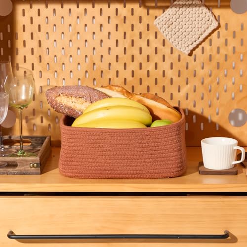 Small Storage Baskets for Organizing (4 Count)