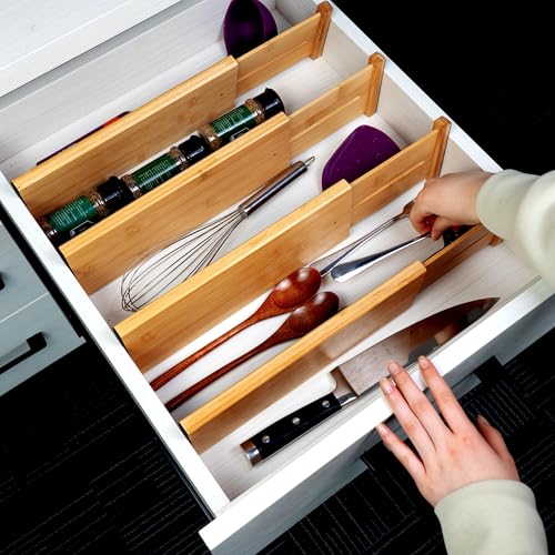 Bamboo Drawer Organizer