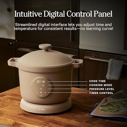 Dream Cooker 6 Qt Ceramic Nonstick Pressure Cooker & Multicooker