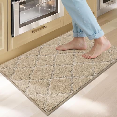 Kitchen Rugs Non Slip Washable 20"x32" (4.444 Sq Ft)