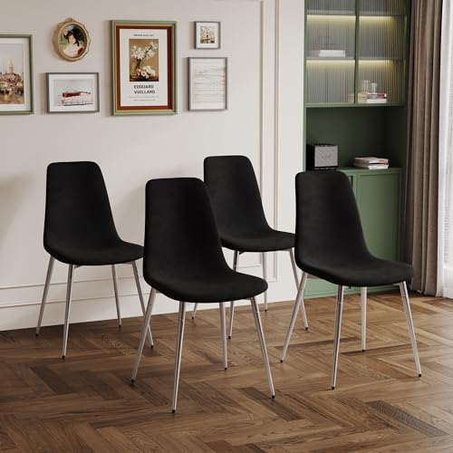 36" Square Glass Dining Table Set for 4 (5 Count)