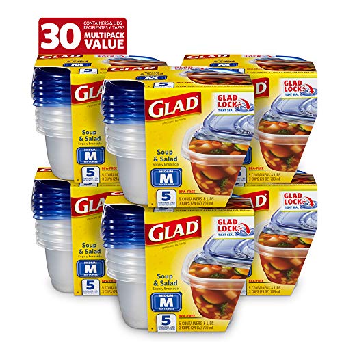 GladWare Medium Rectangle Food Storage Containers (180 Count)