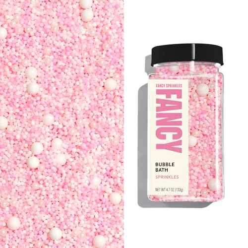 Bubble Bath Pastel Pink & White Sprinkles 1 Pack