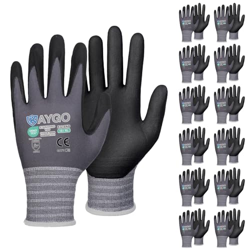 Safety Work Gloves (12 Ounce)