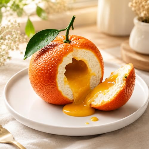 Orange Silicone Mold for Baking Mousse Cake