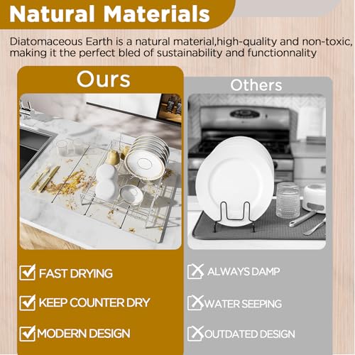 Stone Drying Mat for Kitchen Counter