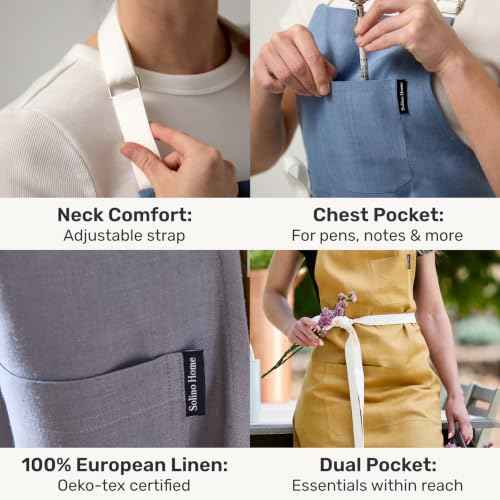 100% Linen Apron
