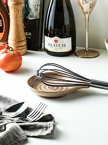 Spoon Holder Porcelain Cooking Spoon Rest for Stove Top