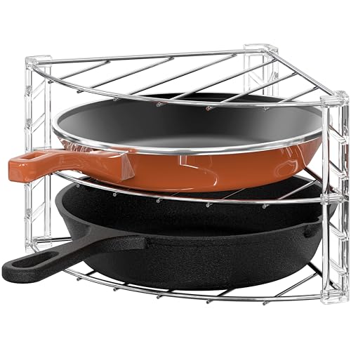 3 Tier Counter and Cabinet Corner Shelf Organizer