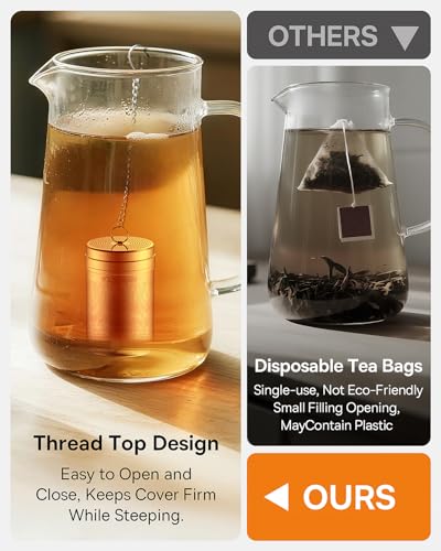 2 Pack Tea Strainers for Loose Tea