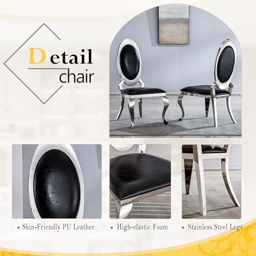 7 Piece Luxury Dining Room Set