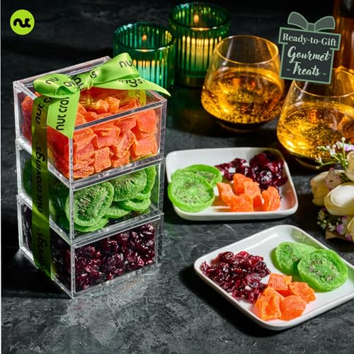 Dried Fruits Acrylic Tower