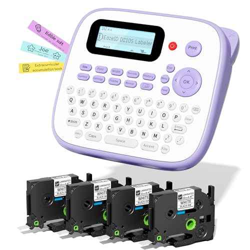 D210S Label Maker Machine with Tapes