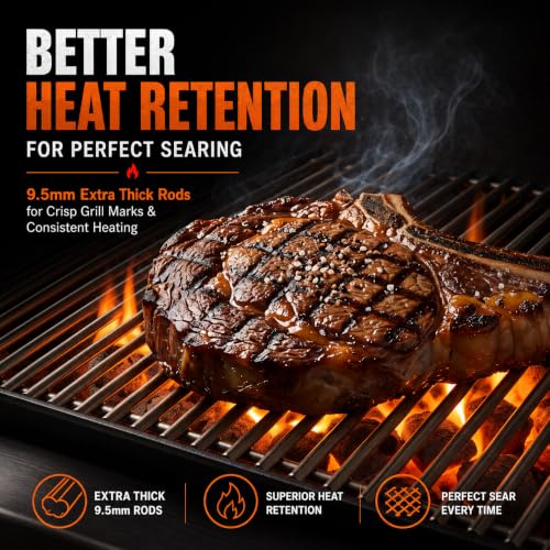 9.5 MM Grill Grates for Weber Genesis II 300 & LX 300 Series Grills