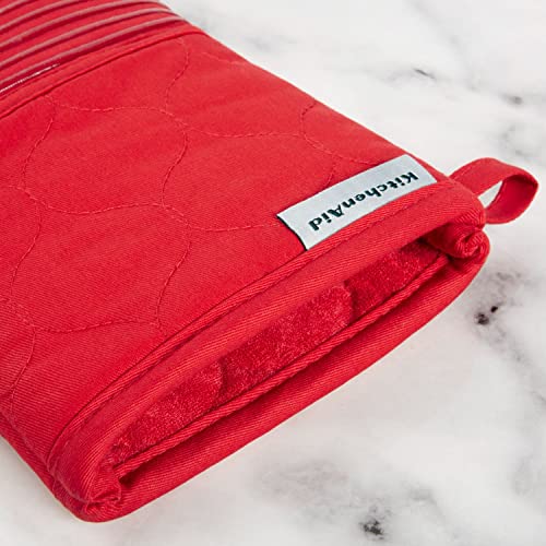 Quilted Cotton Terry Cloth Oven Mitt