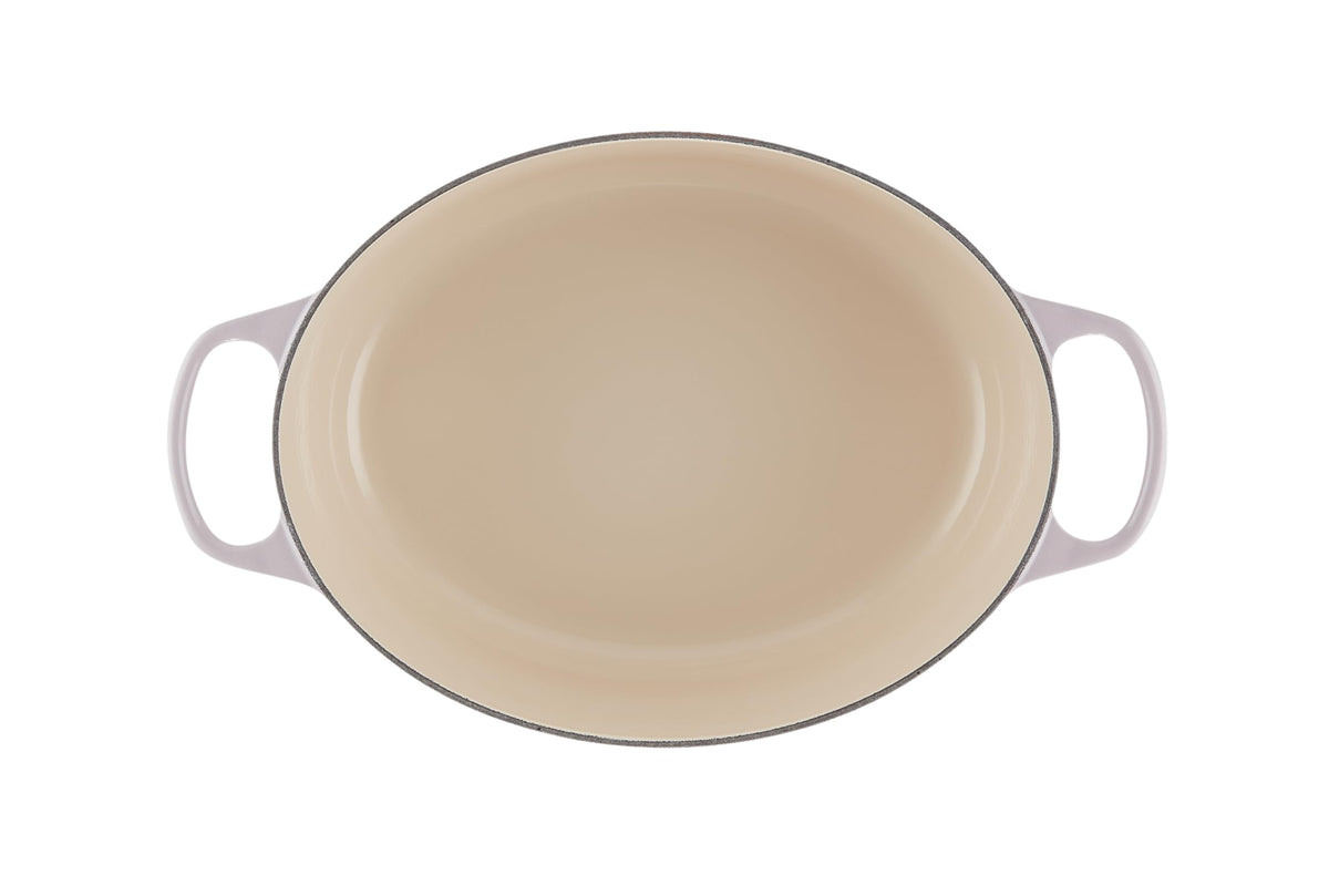 Enameled Cast Iron Oval Dutch Oven