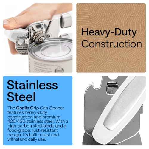 Upgraded Model Stainless Steel Manual Can Opener
