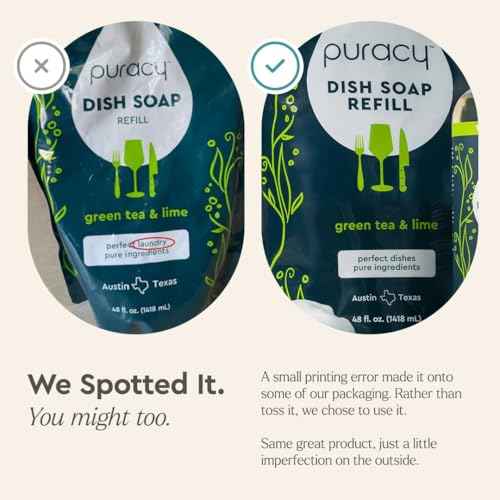 Natural Dish Soap Refill (48 Fl Oz)