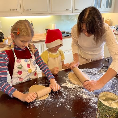 WINTER Embossing Rolling Pin for Christmas Cookies
