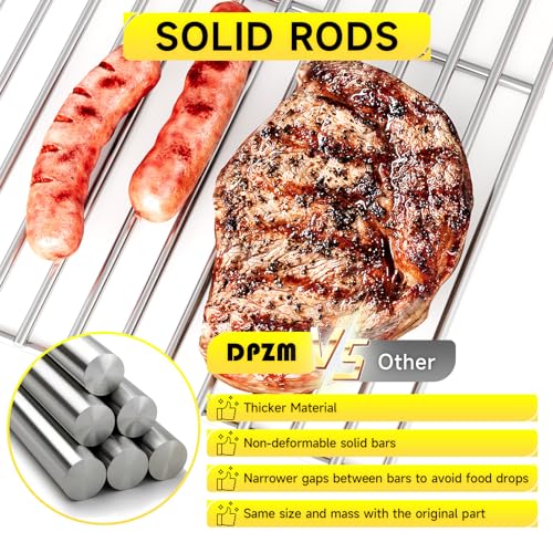 17'' x 26.4'' Stainless Steel Cooking Grates Grill for Nexgrill (2 Count)