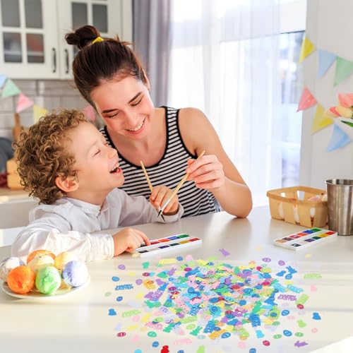Easter Confetti Party Table Decorations