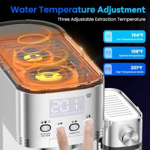 20 Bar Espresso Machine with Automatic Milk Frother