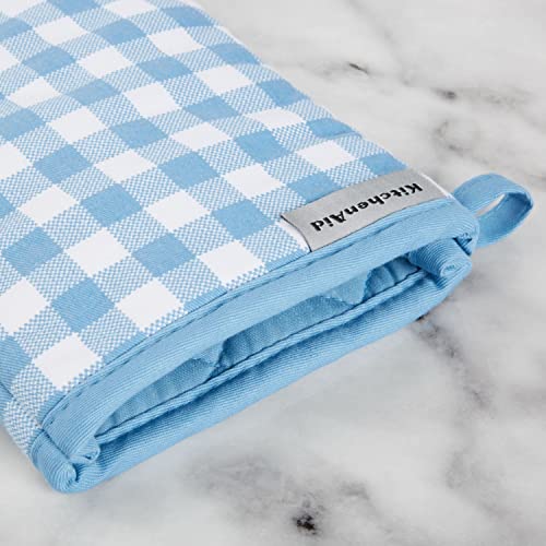 Gingham Oven Mitt 2