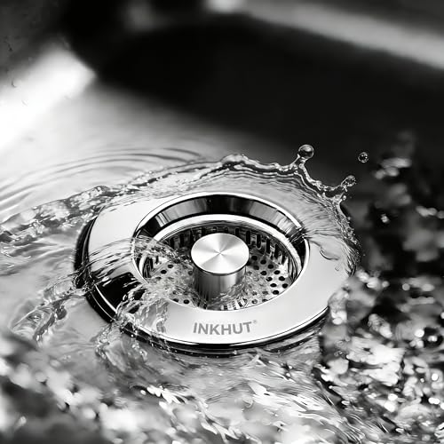 Upgraded 3 in 1 Kitchen Sink Drain Strainer (2 Count)
