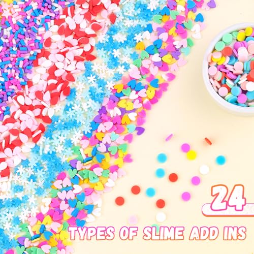 24 Grid Slime Mix Ins Slime Add Ins