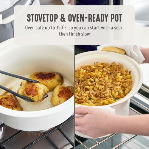 6QT Ceramic Nonstick Slow Cooker