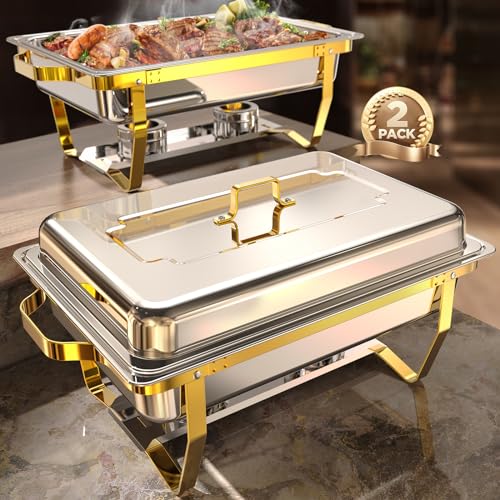 Chafing Dishes for Buffet 2 Pack
