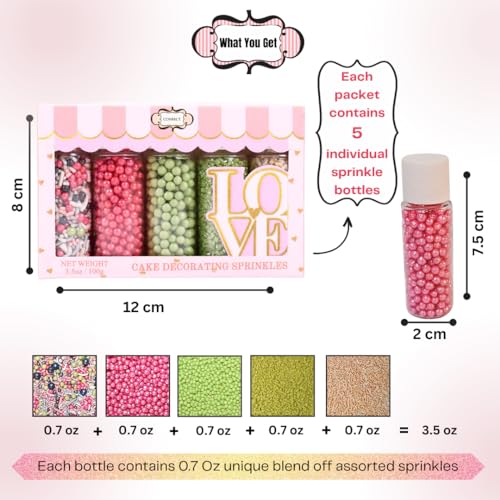 Sprinkles for Cakes & Cupcakes (5 Ounce)