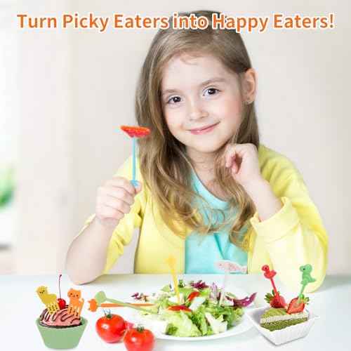 60PCS Silicone Lunch Box Dividers (60 Count)