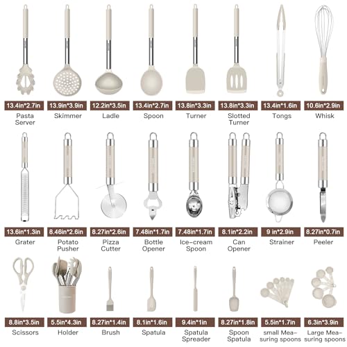 Kitchen Utensils Set (33 Count)