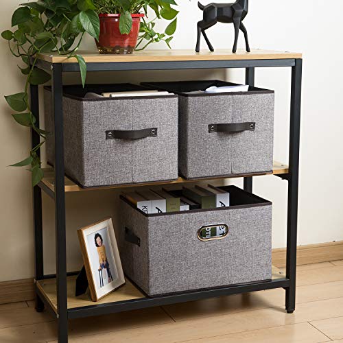 Larger Collapsible Storage Bins for Closet [3 (3 Count)