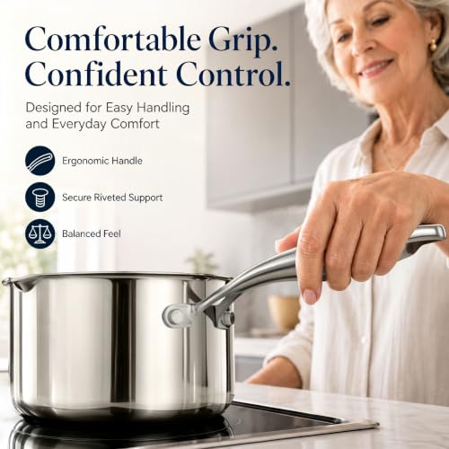 Tri Ply Stainless Steel Pot with Steamer